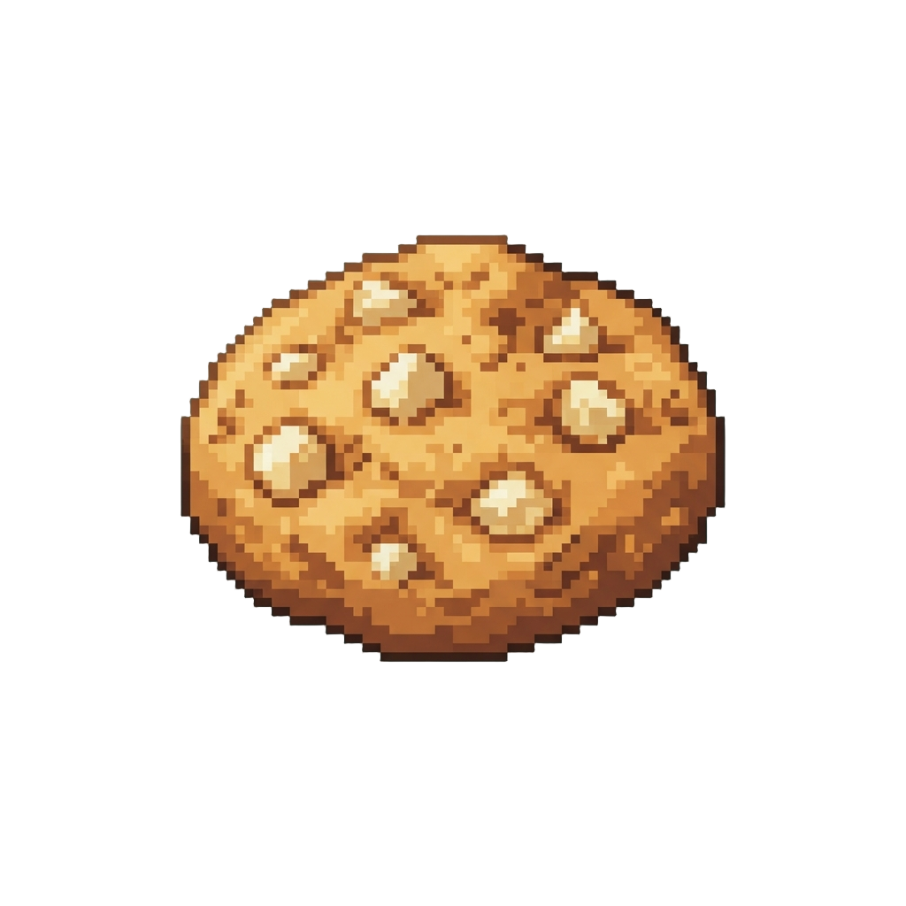 A Macadamia Nut White Choc Cookie