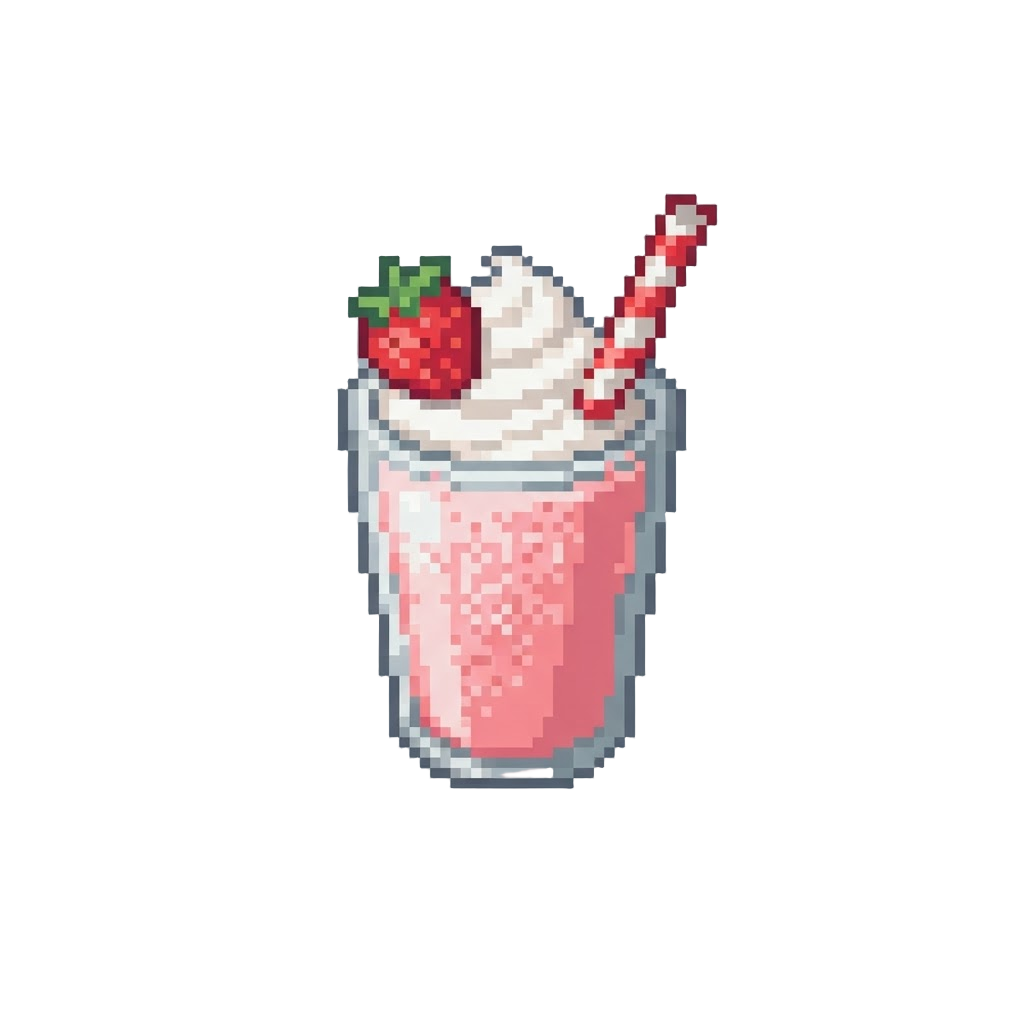 Strawberry Milkshake Shake