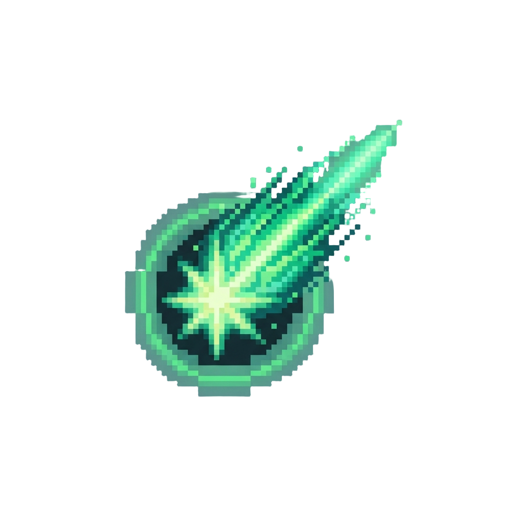 A Emerald Gamma Ray Burst