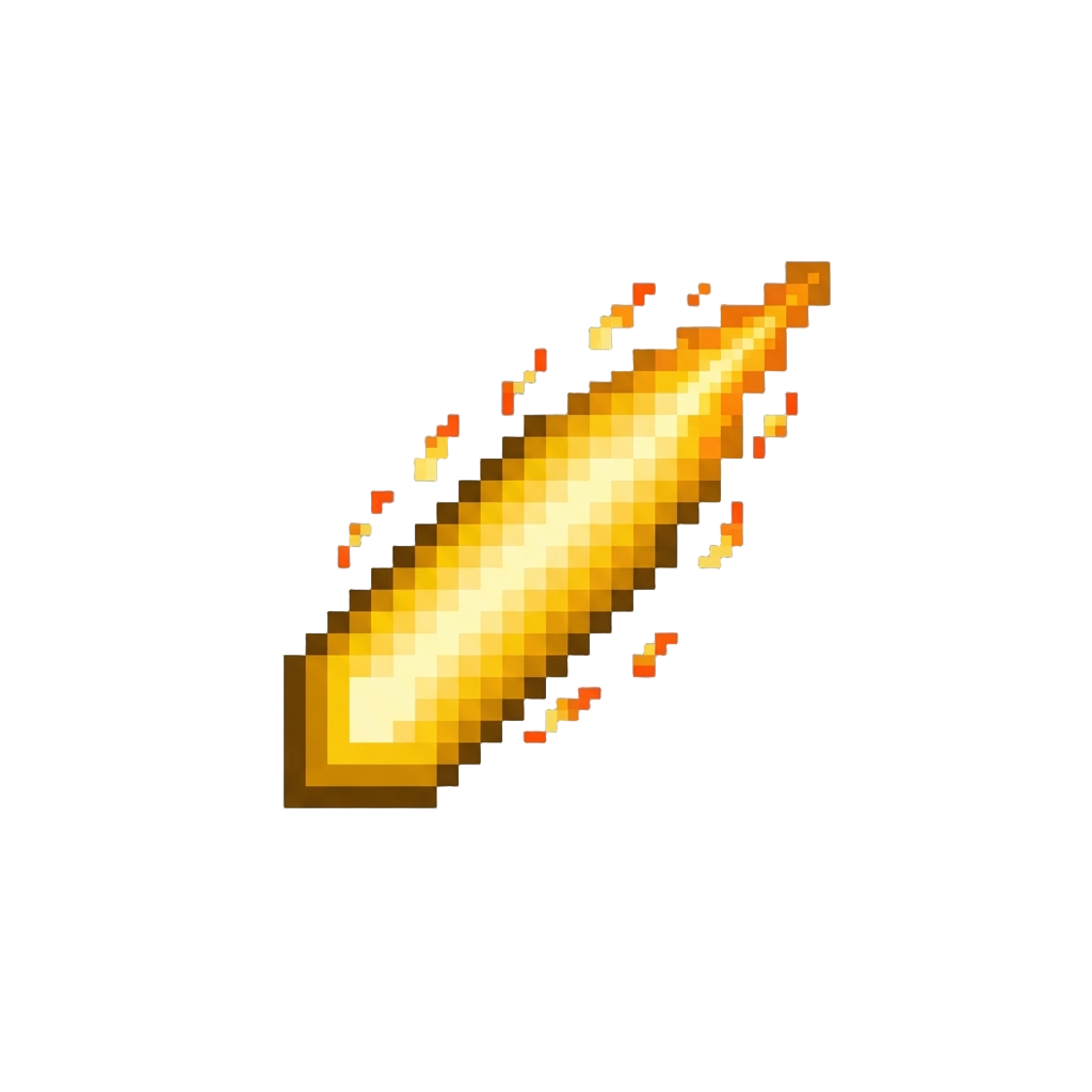A Golden Solar Flare Beam