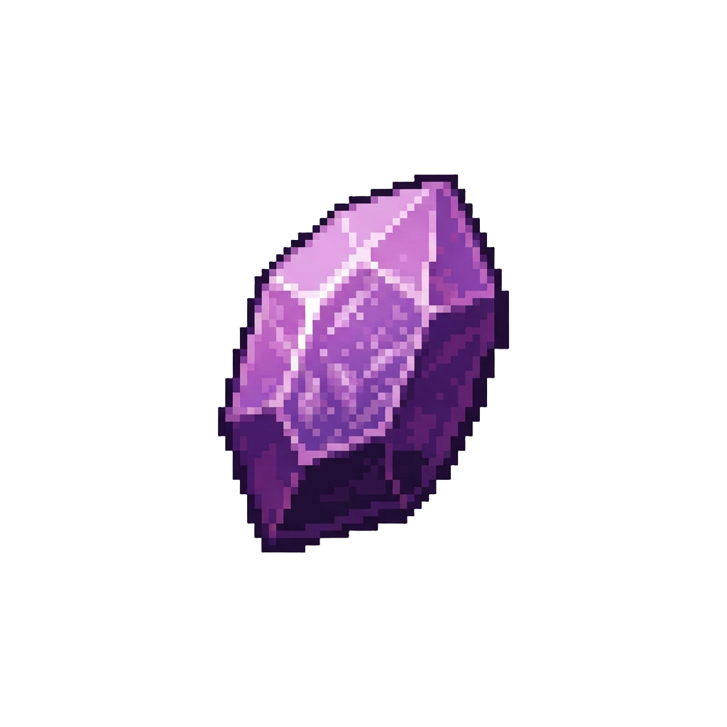 A Violet Cosmic Quartz