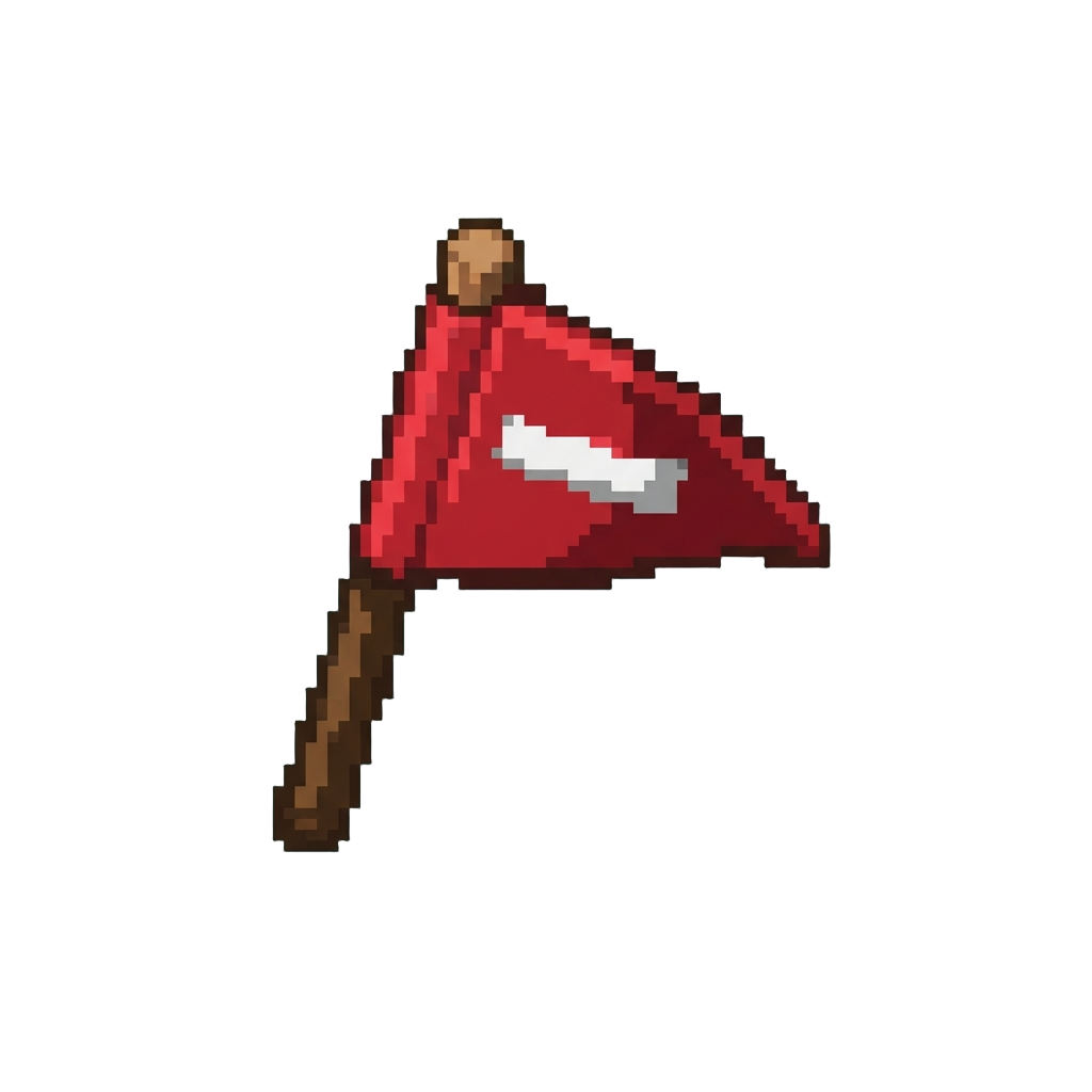 A 'road Closed' Pennant