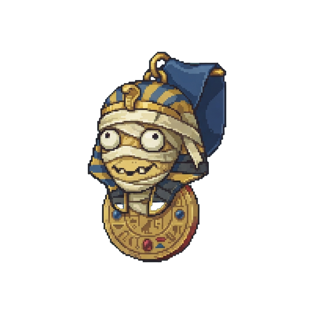 A Funny Mummy Medal