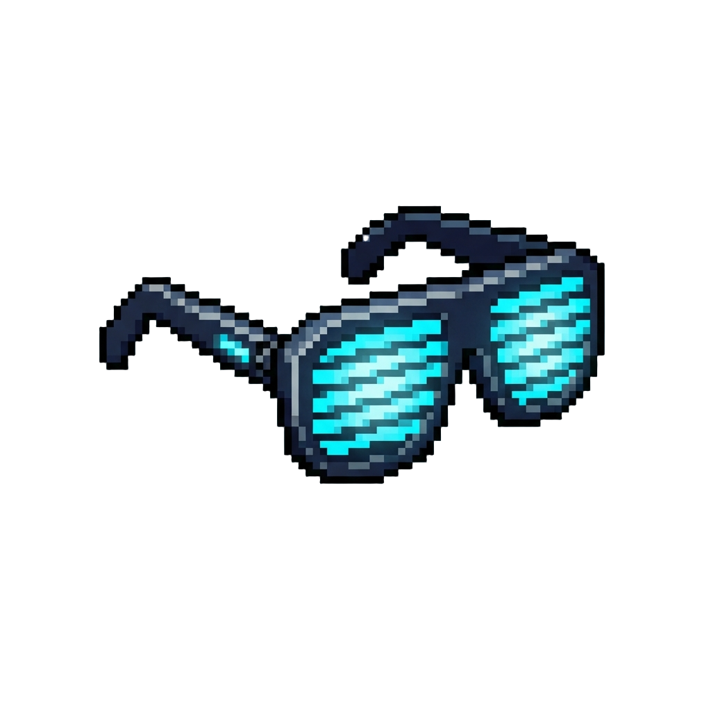 A Set of Glowing Shutter Shades
