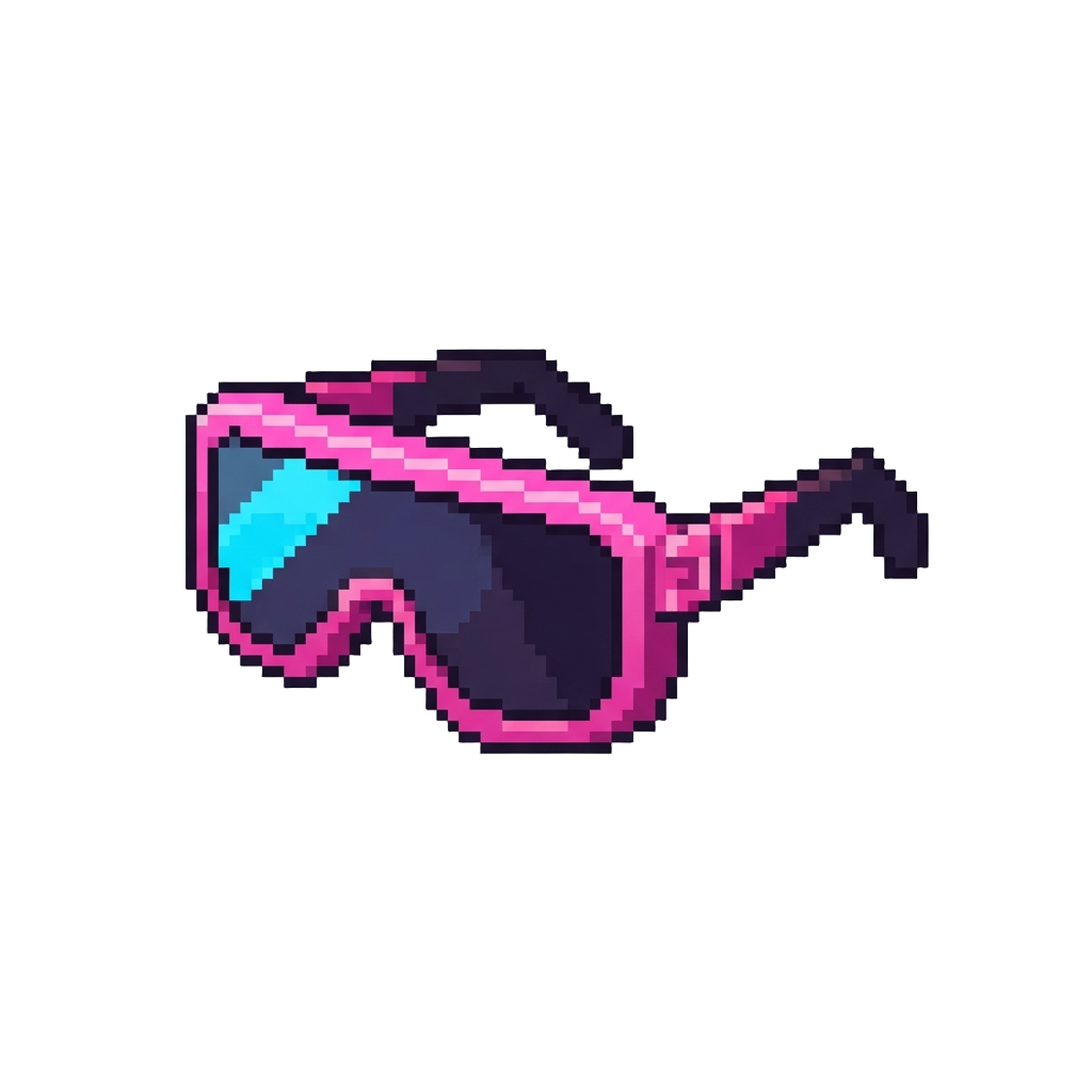 A Set of Neon Pink Stunner Shades