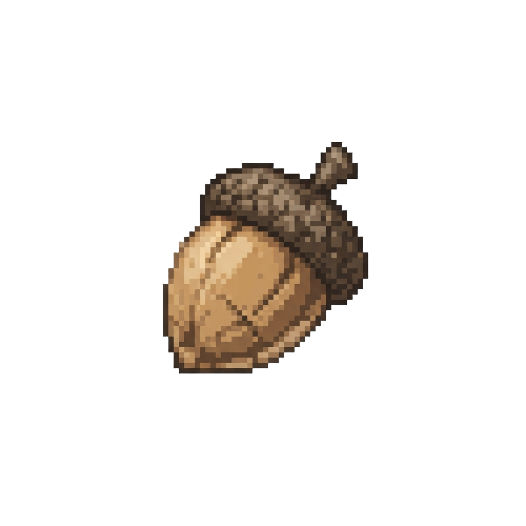 A Fossilized Acorn
