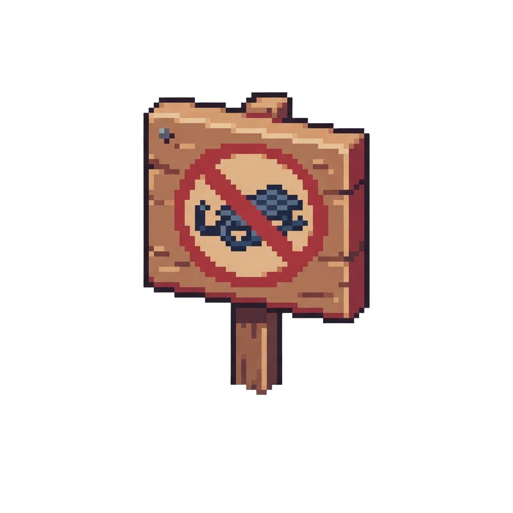 A 'no Sledding' Notice