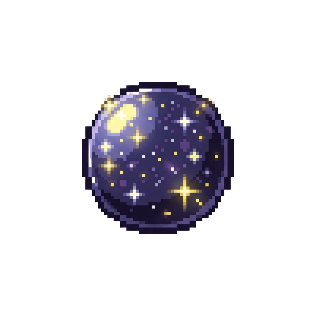 A Sparkling Starry Orb