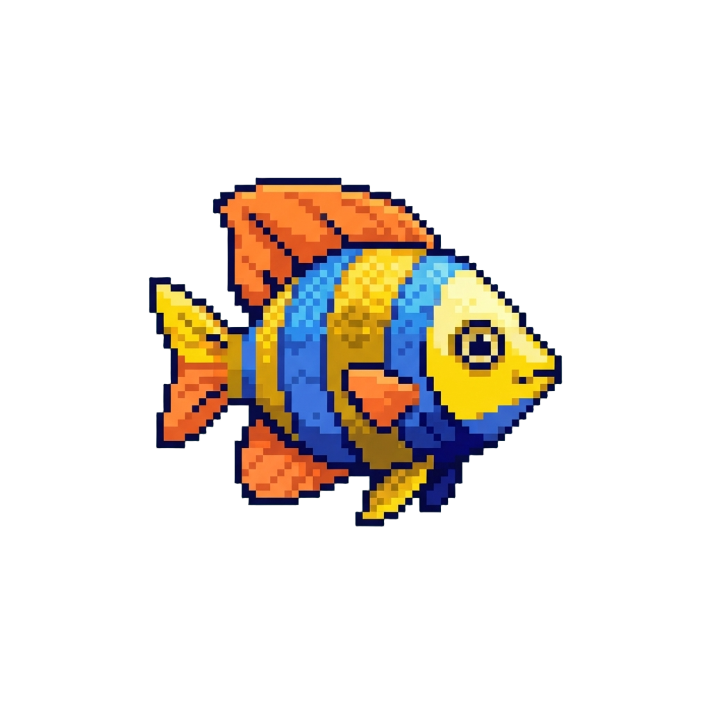 A Colorful Tropical Fish