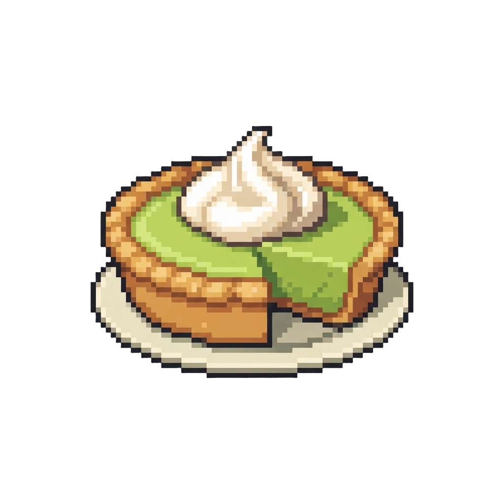 A Key Lime Meringue Pie