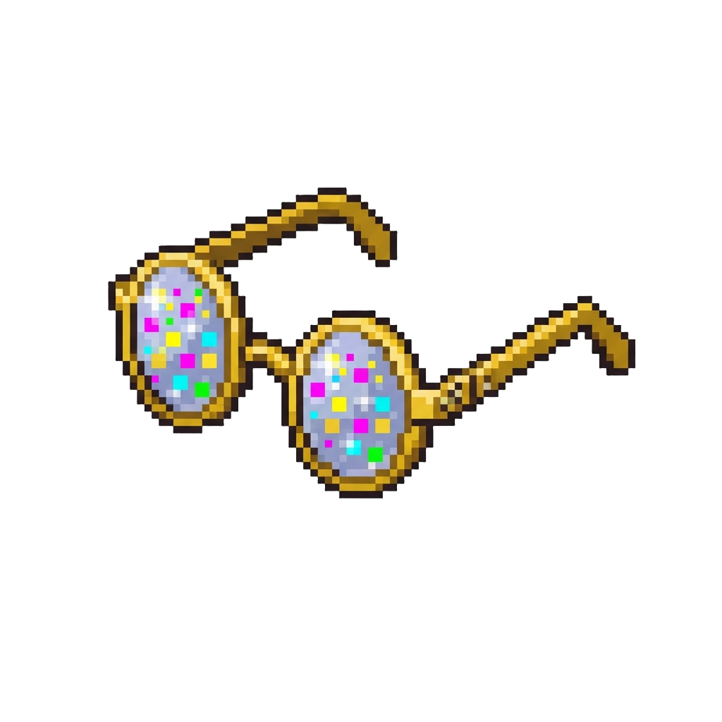 A Set of Glittering Party Specs