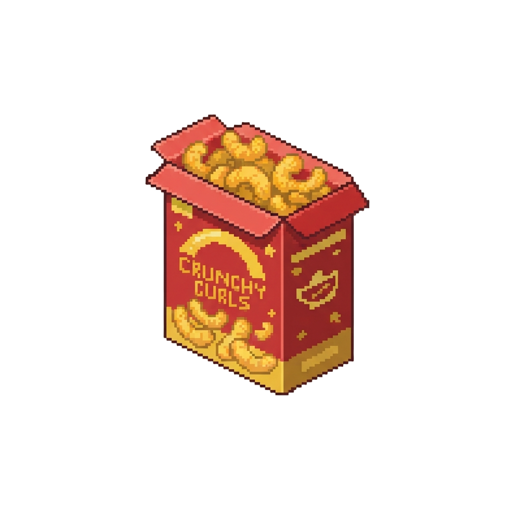 A Mega Box of Crunchy Curls
