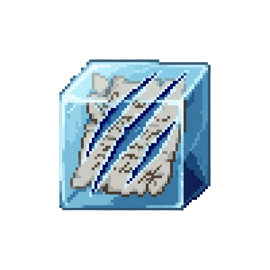 A Icy Claw Mark Notice