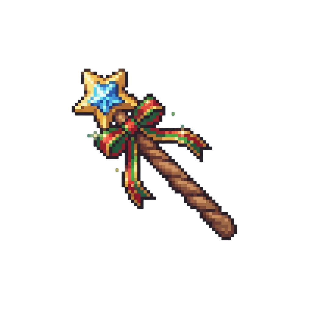 A Festive Celebration Wand
