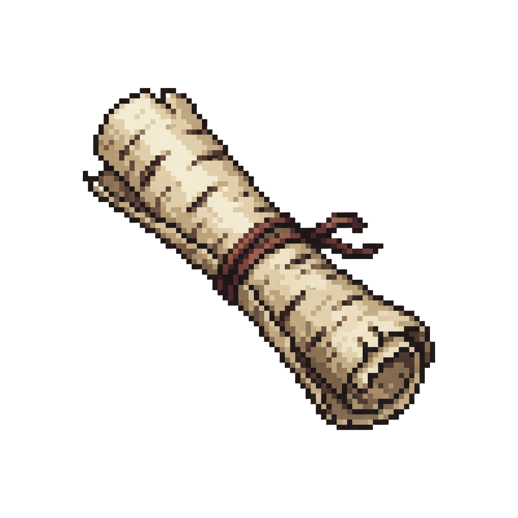 A Birch Bark Scroll