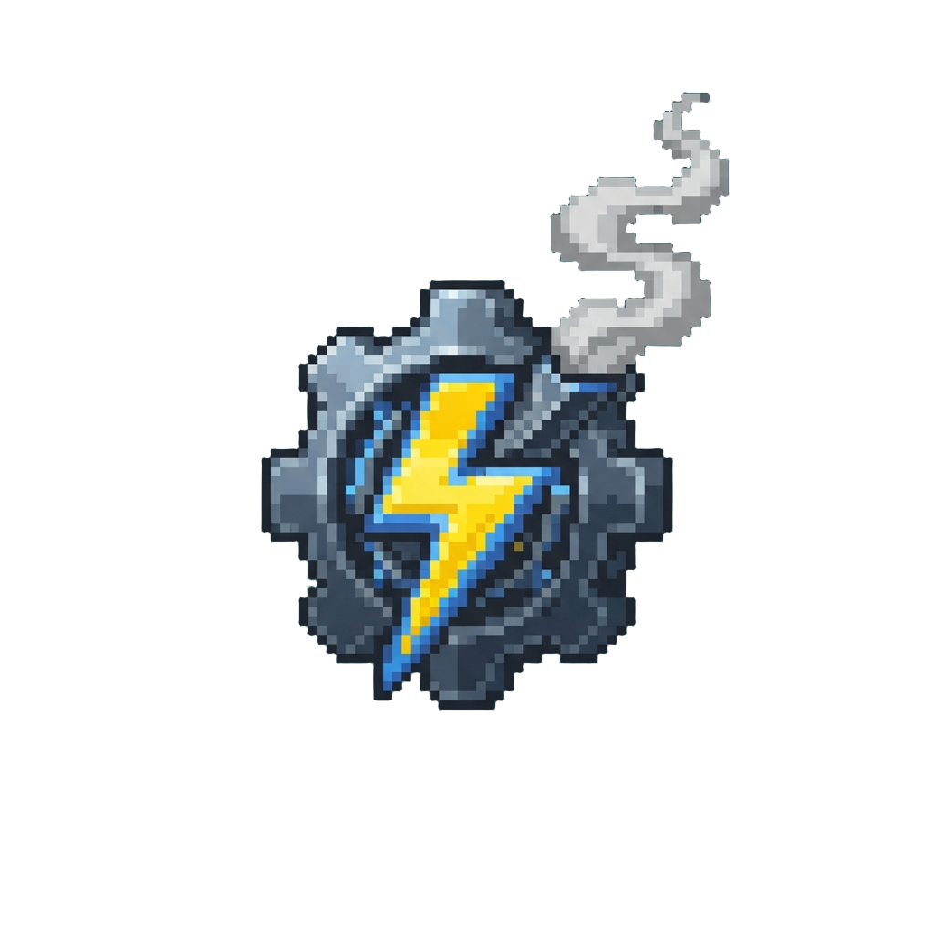 A Smoking Electrical Emblem