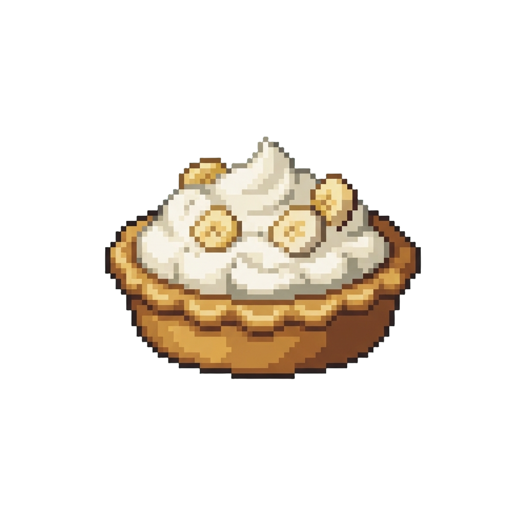 A Whipped Cream Banana Pie