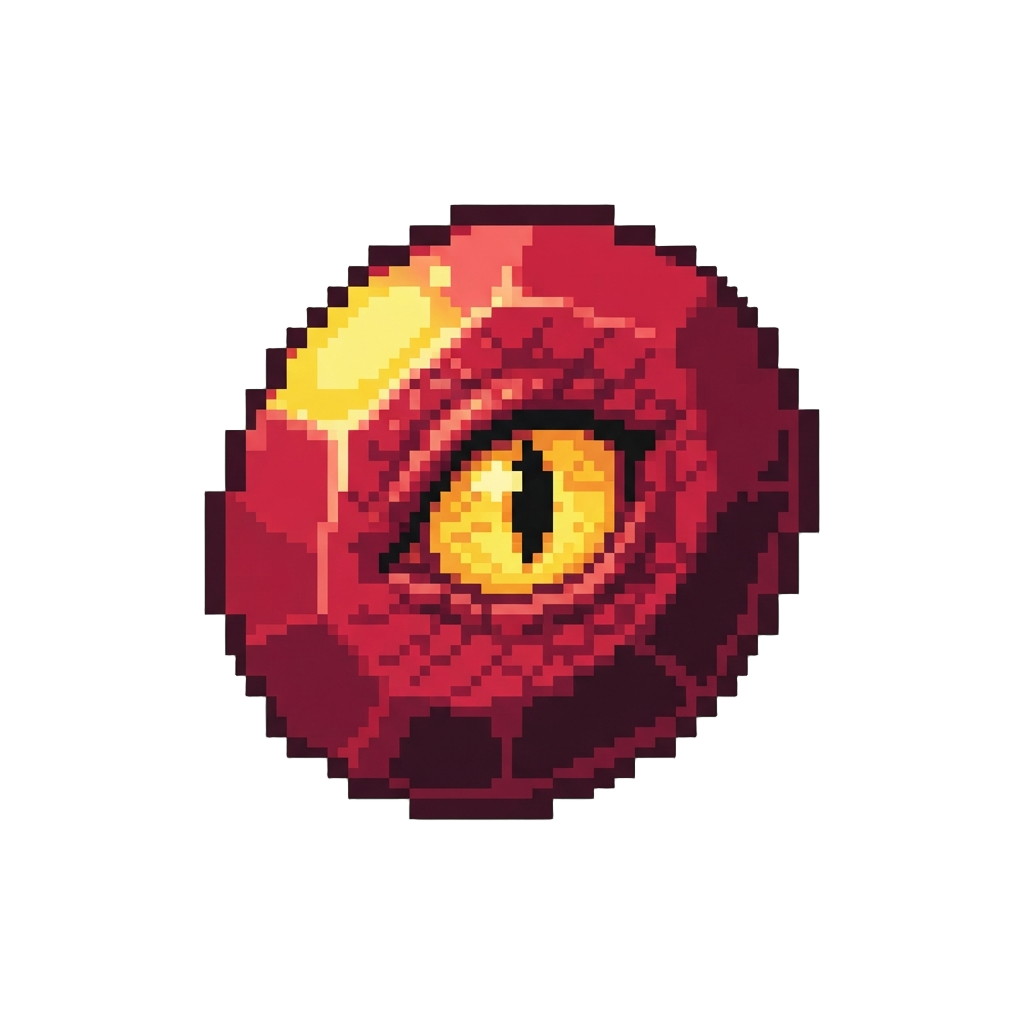 A Radiant Dragon Eye Gem