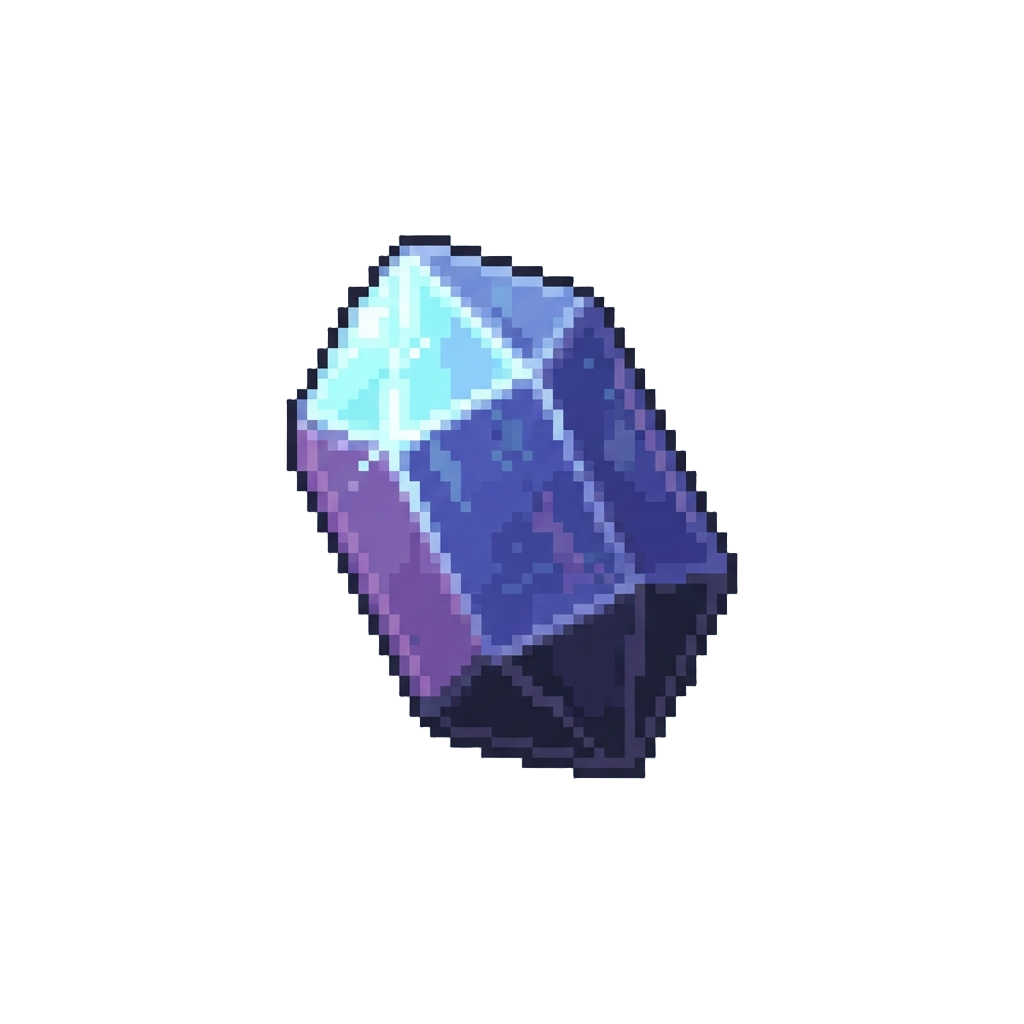 A Glittering Underground Crystal
