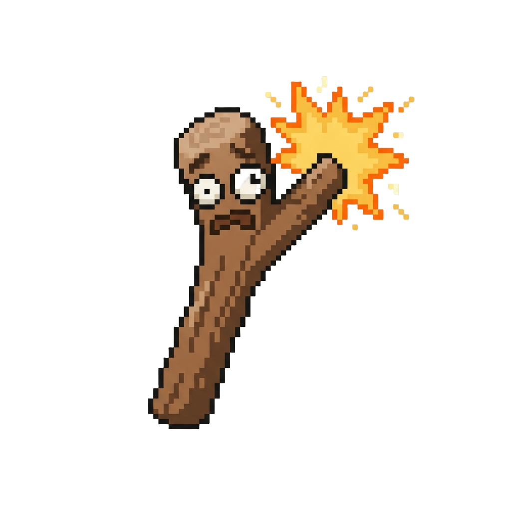 A Funny 'oops' Stick