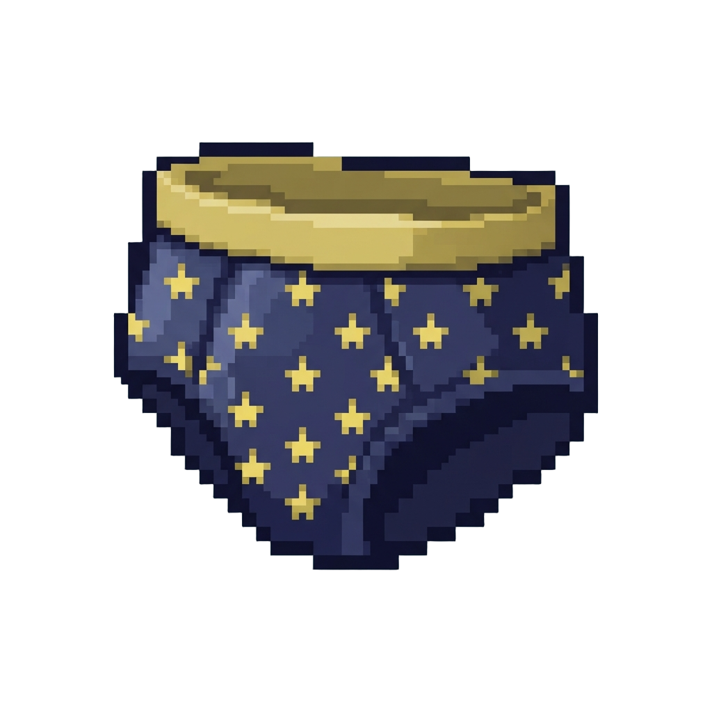 A Pair of Star-patterned Briefs