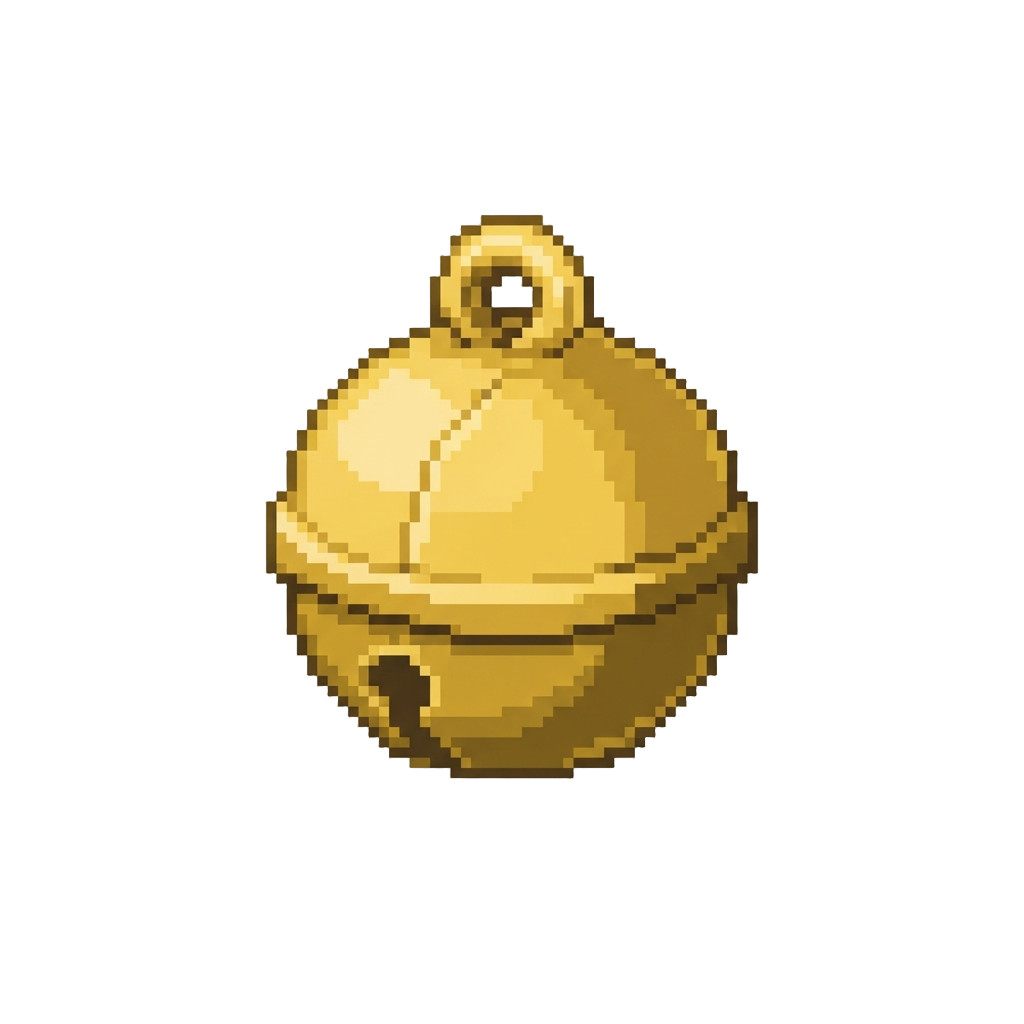 A Golden Cat Bell