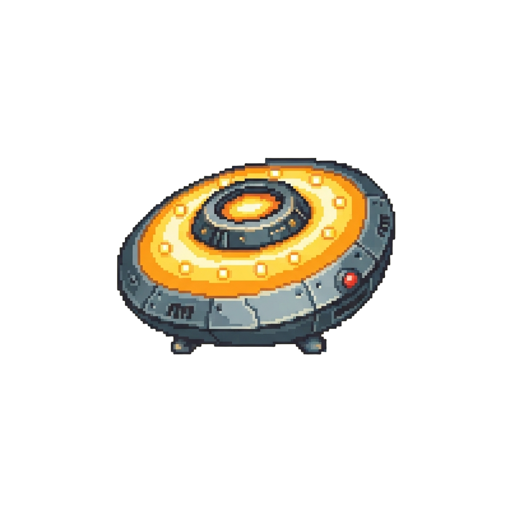 A Funny Saucer Light Ring