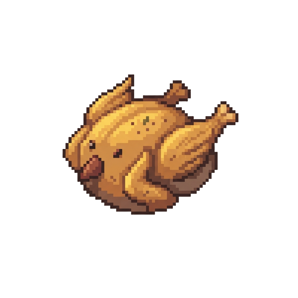 A Flying Roasted Turkey