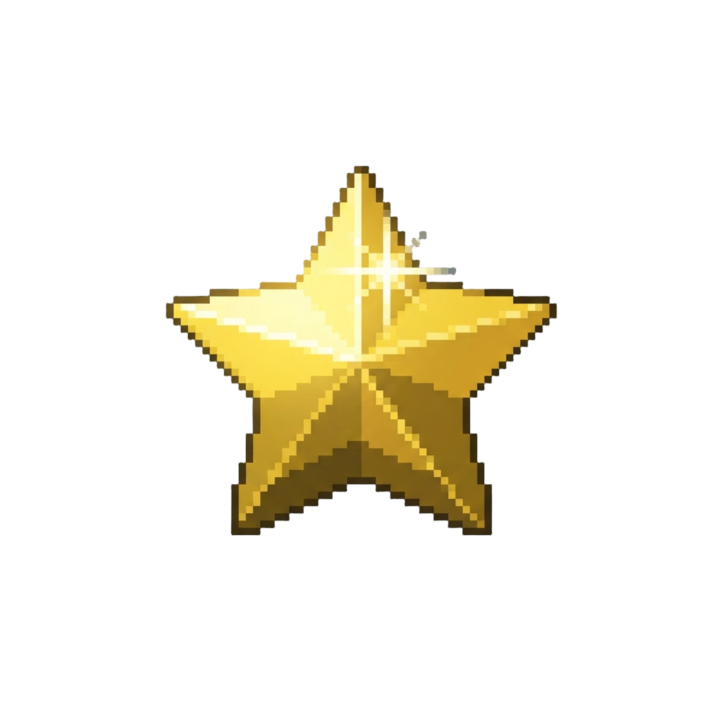 A Shining Golden Star Core