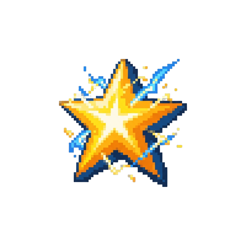 A Crackling Energy Star