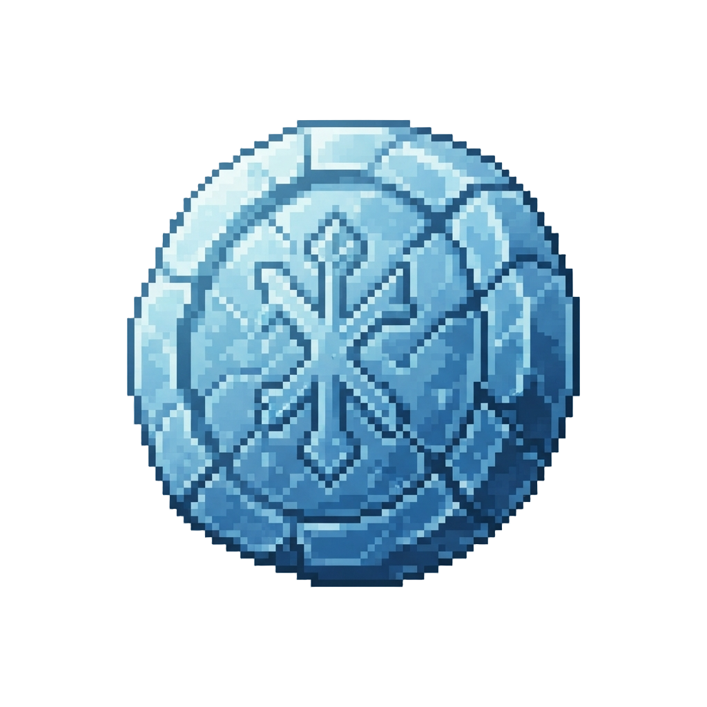 A Ancient Ice Coin