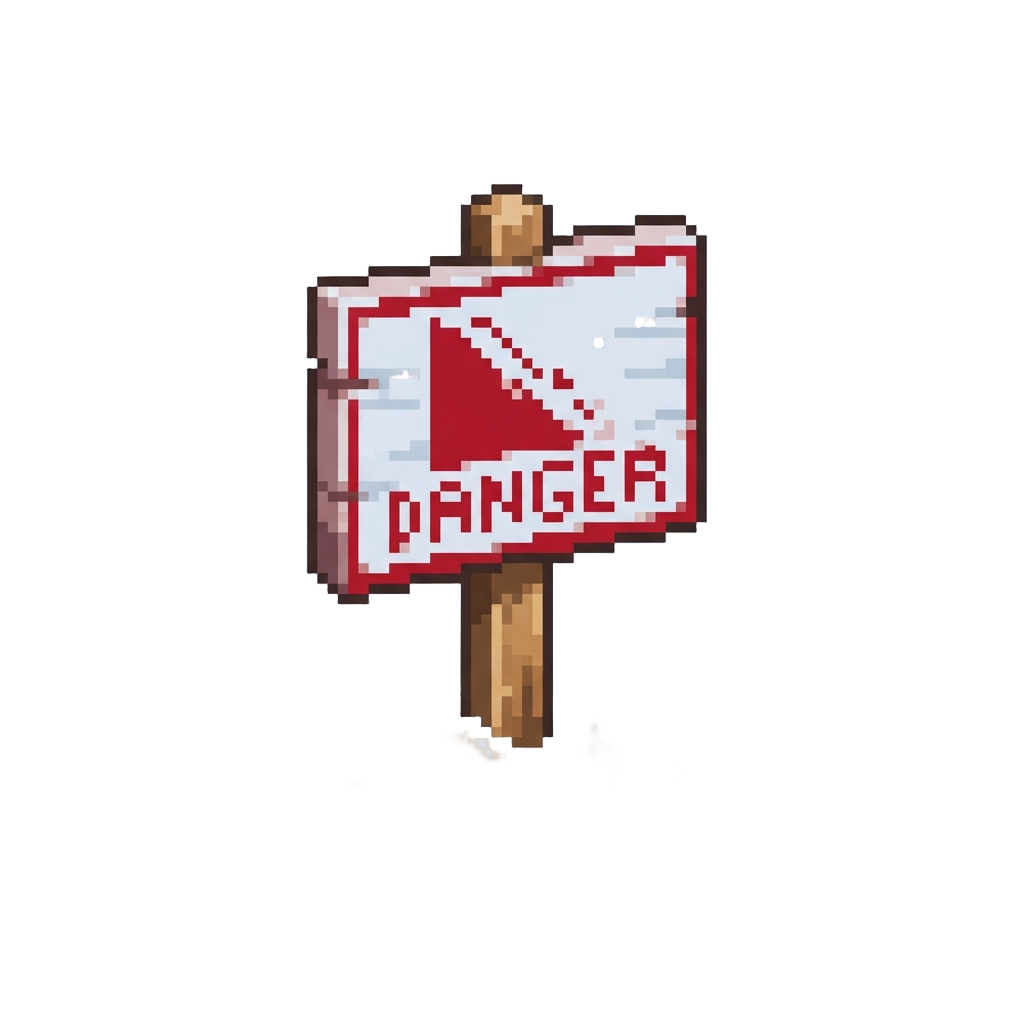 A 'danger: Avalanche' Sign