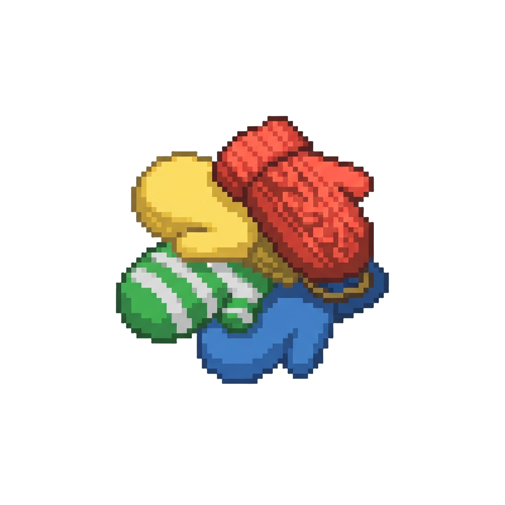 A Pile of Lost Mittens