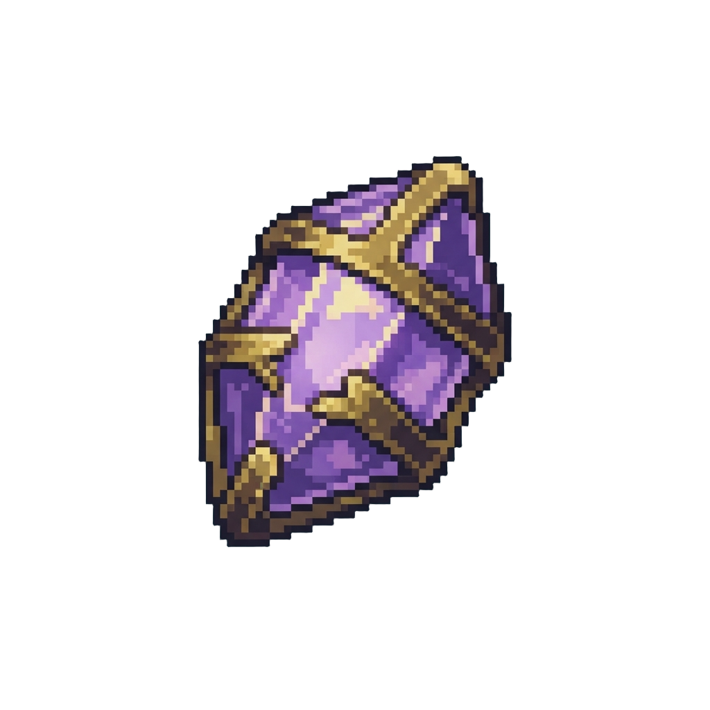 A Glowing Crystal Artifact
