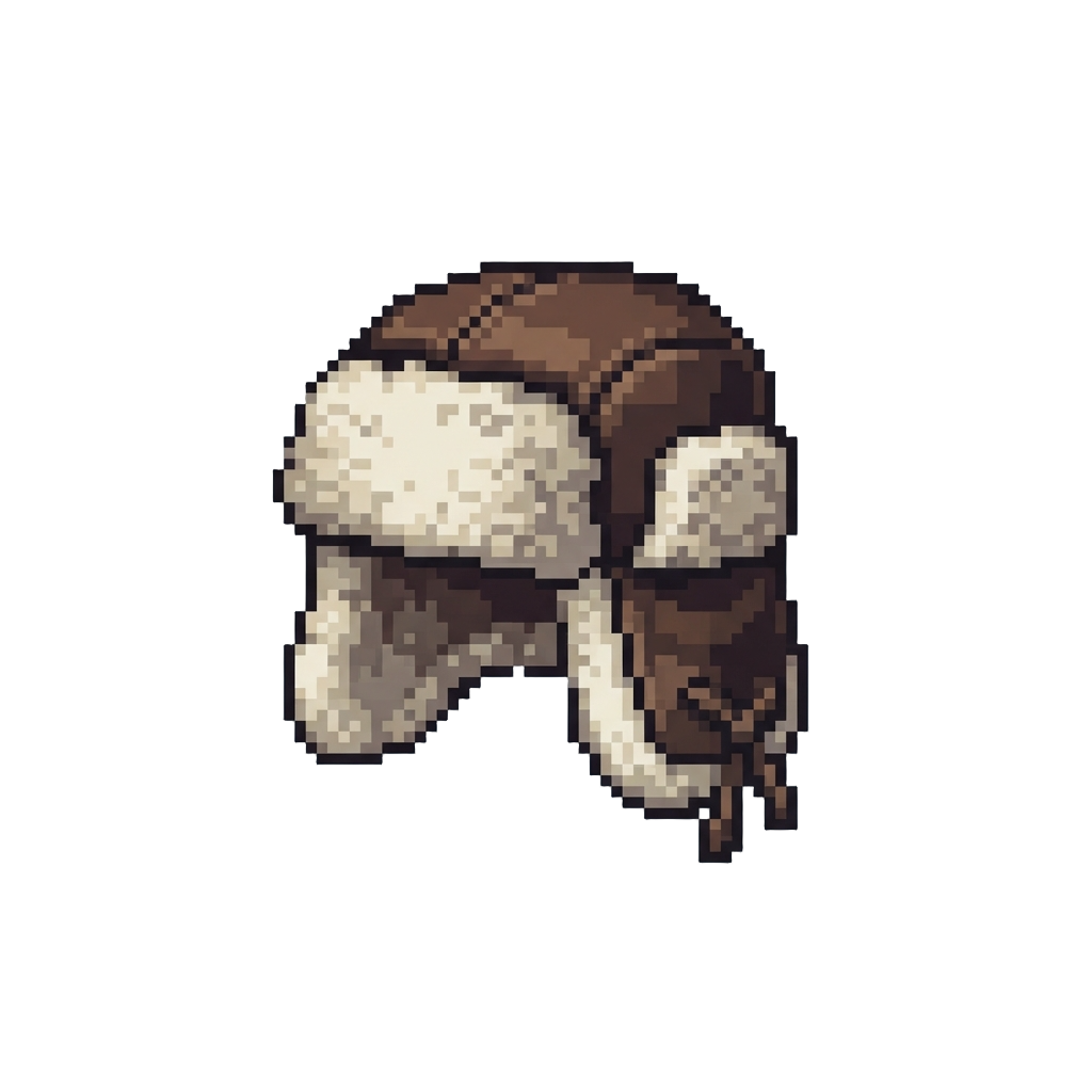 A Heavy Fur-lined Cap