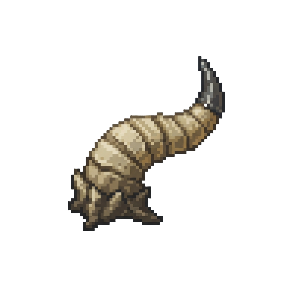 A Mystical Dragon Horn Icon