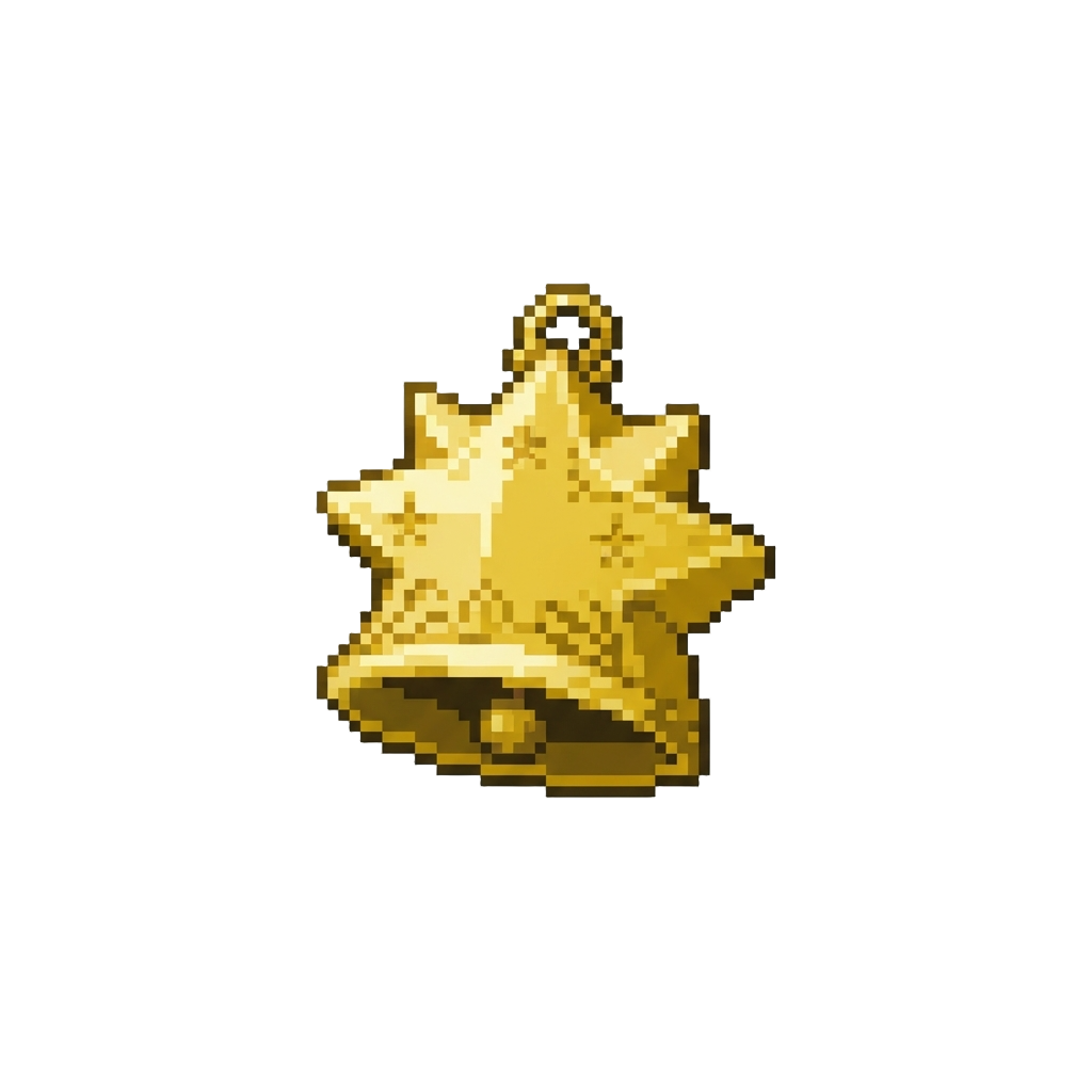 A Glittering Star Bell