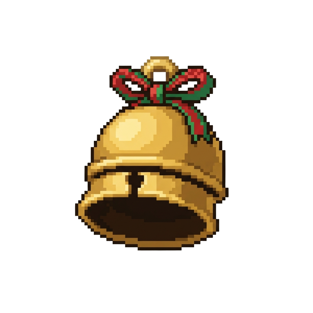 A Giant Christmas Sleigh Bell