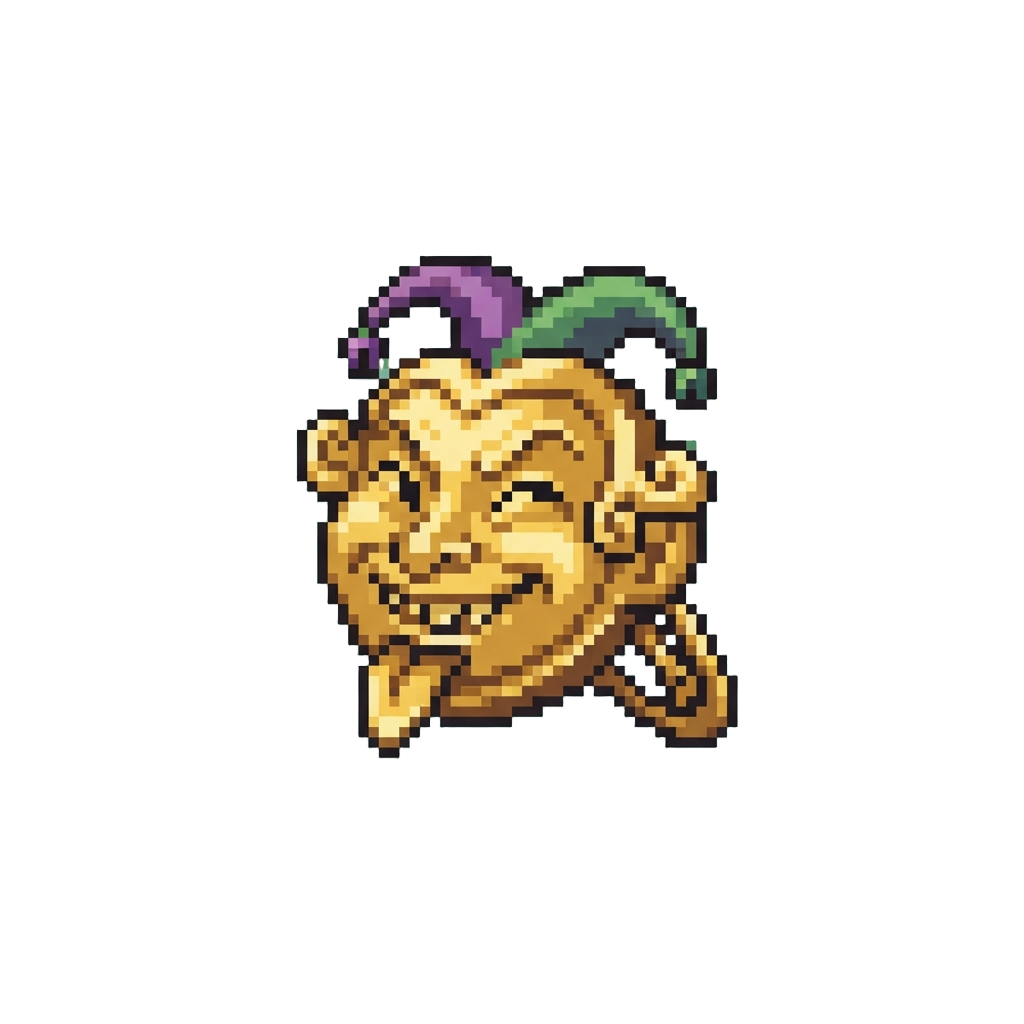 A Mischievous Prankster Pin
