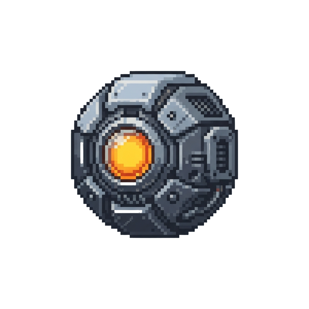 A Metallic Mecha Core
