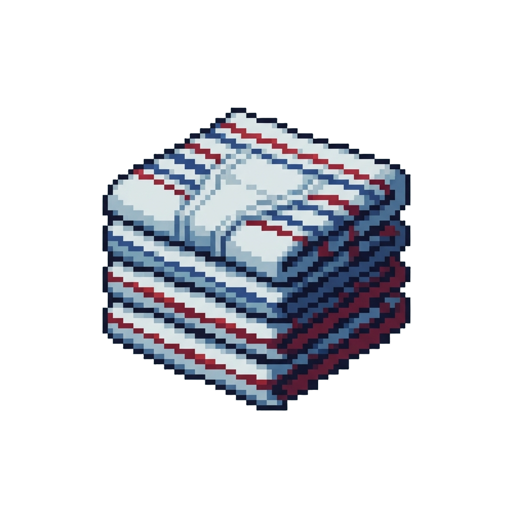 A Stack of Striped Briefs