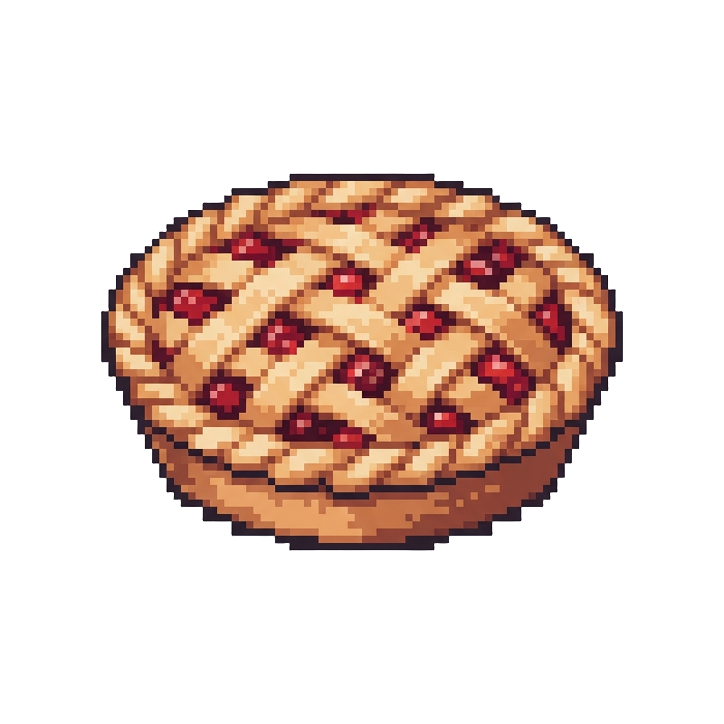 A Bright Cherry Lattice Pie