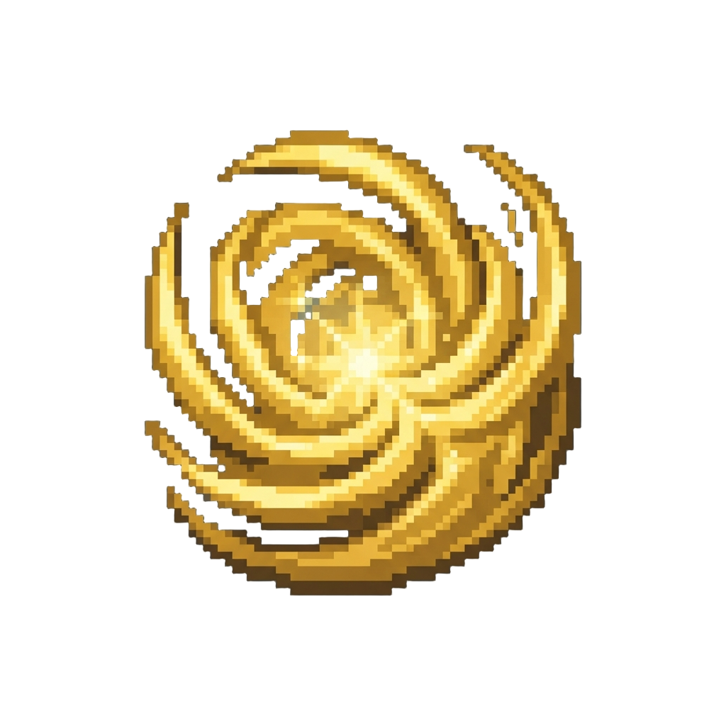 A Wave of Radiant Golden Shockwaves