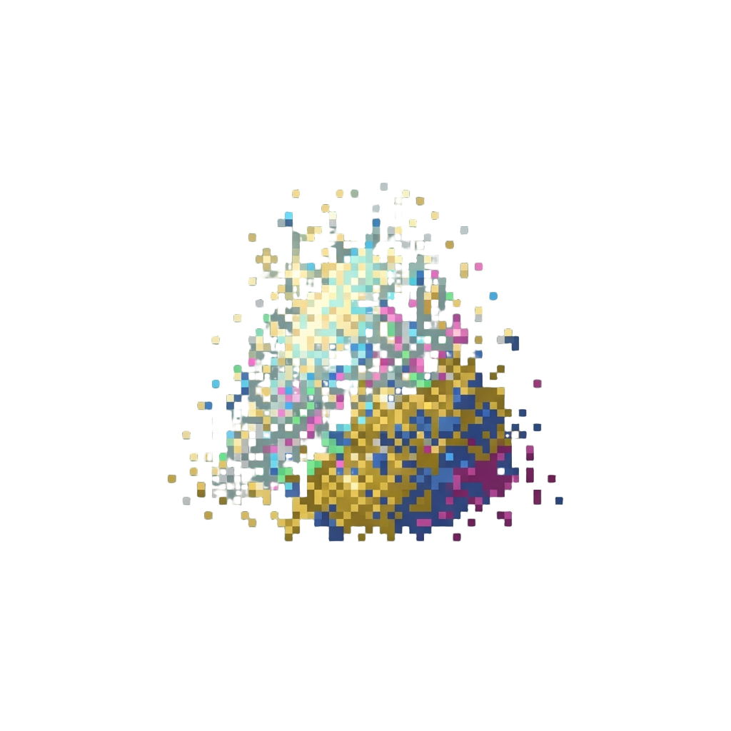 A Shower of Sparkly Glitter Dust