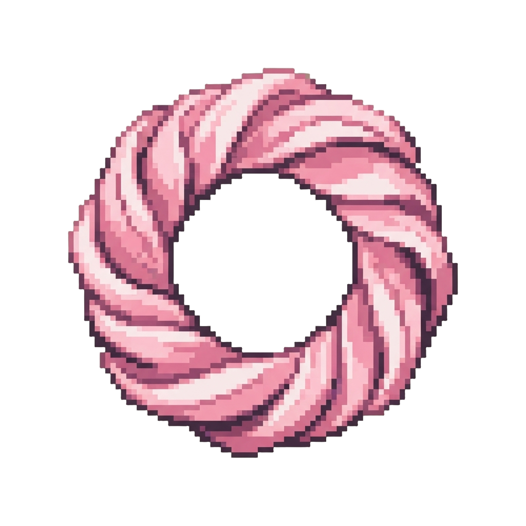 A Ring of Swirling Flower Petals
