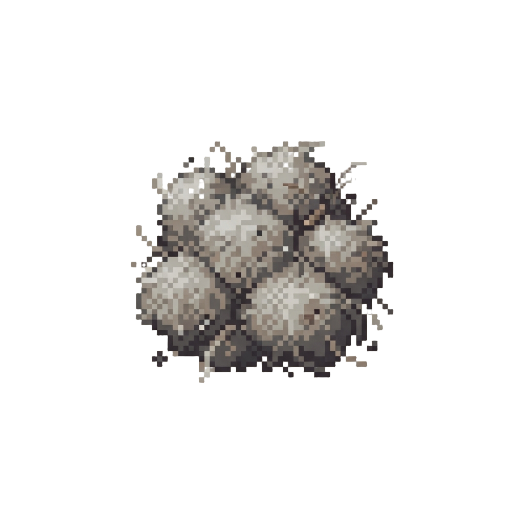 A Clump of Fuzzy Dust Bunnies