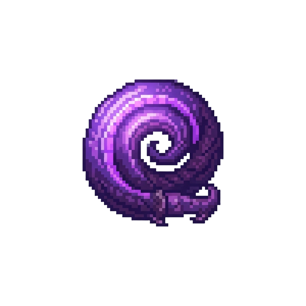 Glowing Purple Whip Tentacles