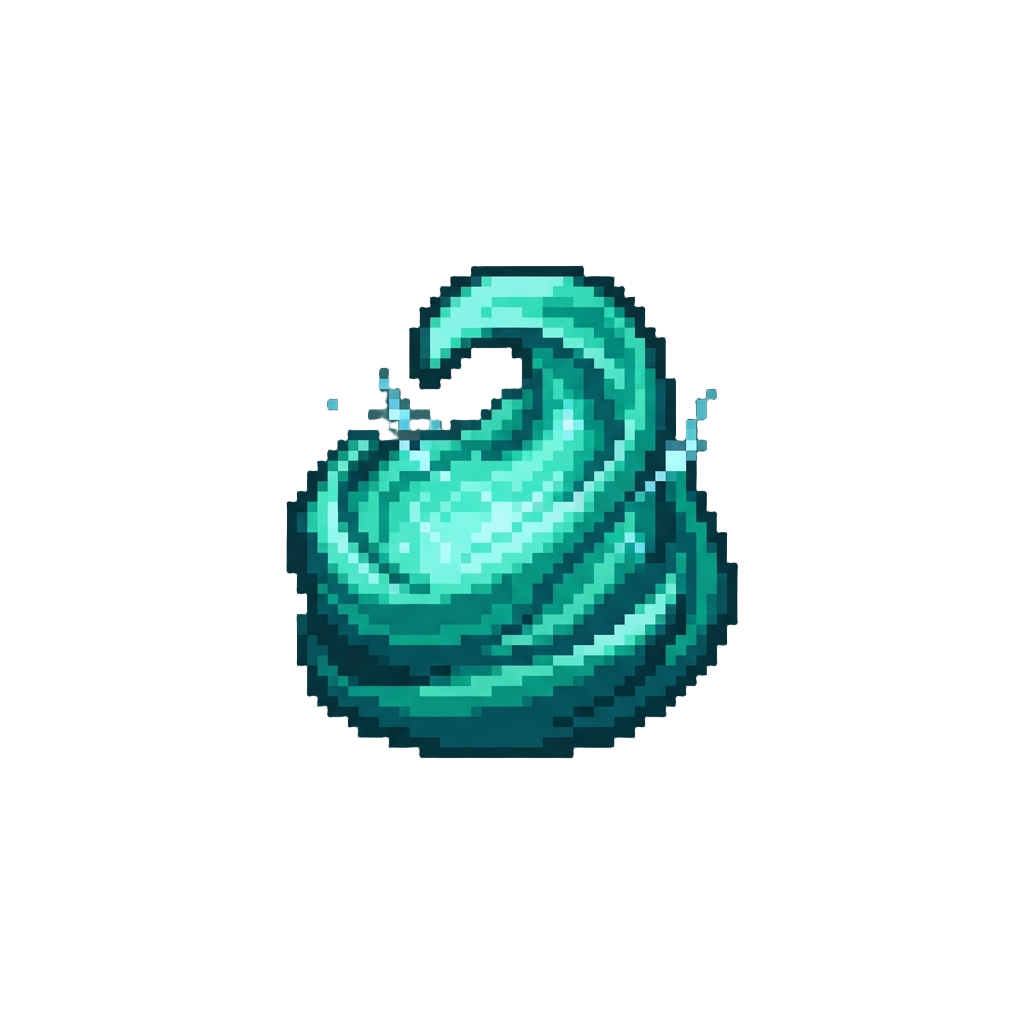 Electric Emerald Ethereal Waves