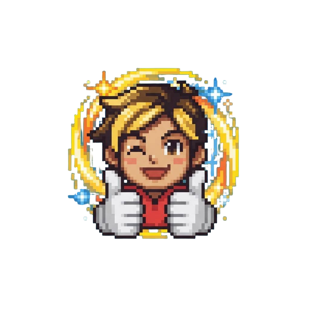 A Flashy Spin with a Double Thumbs-up Wink