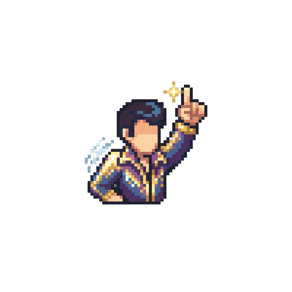 A Synchronized Shoulder-shiver Into a Disco Finger Point